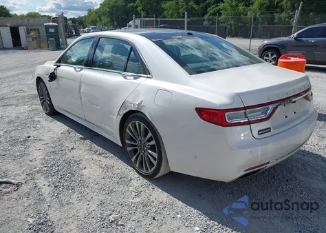 2017 Lincoln Continental Reserve из США, поврежденный, VIN 1LN6L9RP7H5606265